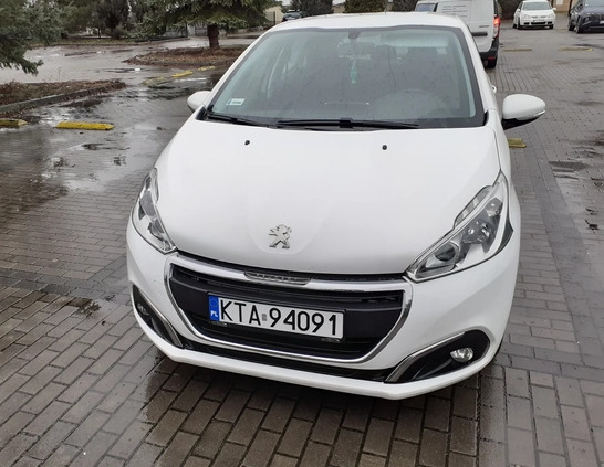 Peugeot 208 cena 31600 przebieg: 80806, rok produkcji 2015 z Tarnów małe 106